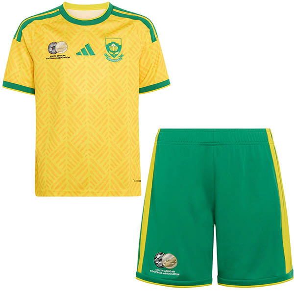 South Africa home kids kit childrens jersey 2026 world cup